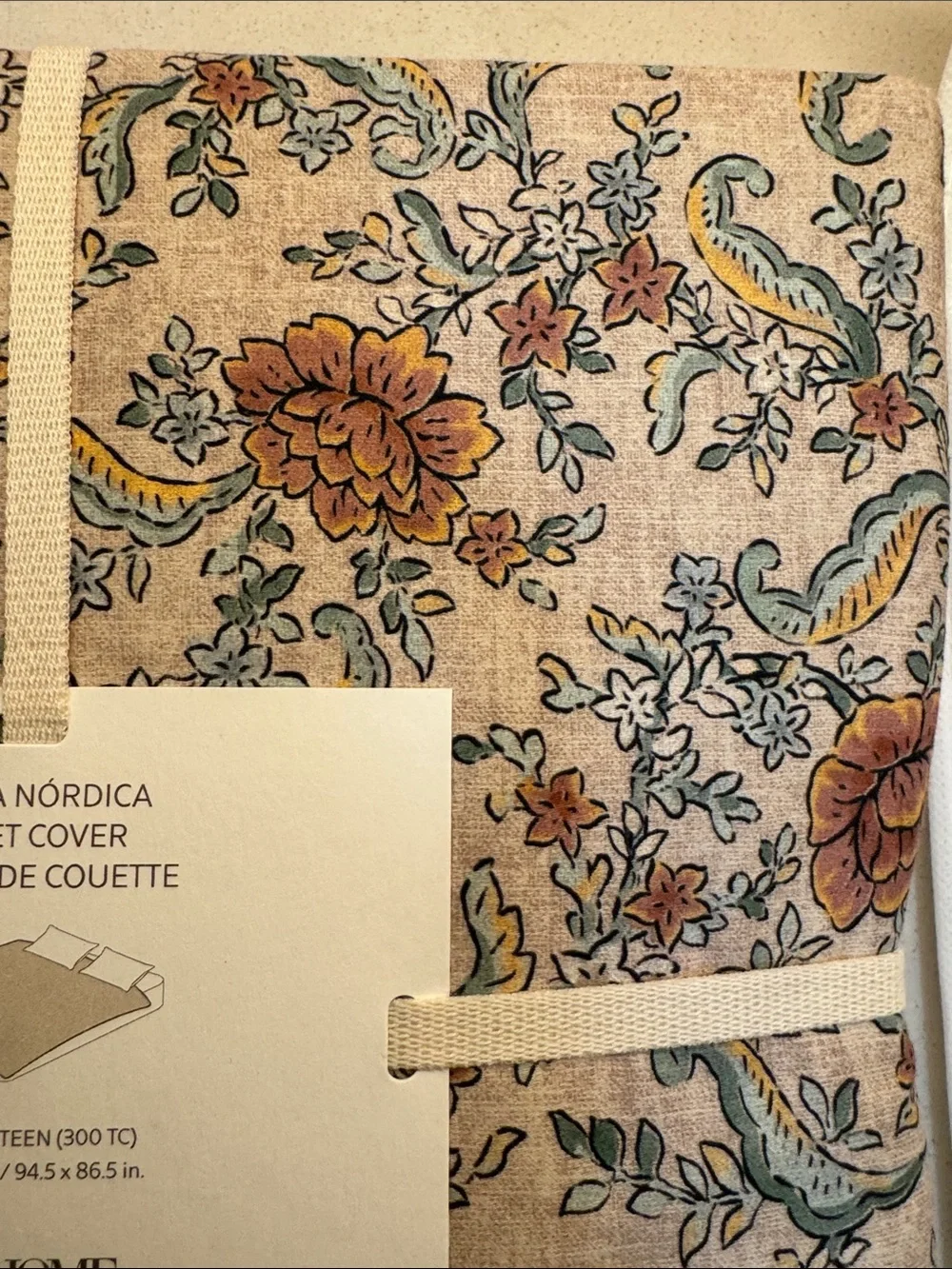 Zara Floral Duvet Cover and Sham Set